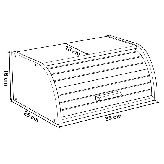Bambusová nádoba na pečivo GRANO