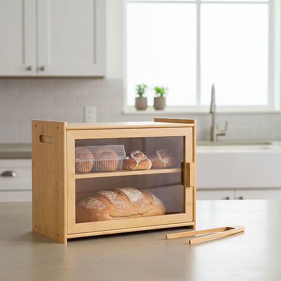 Bambusový chlebník Pierre, nádoba na chlieb