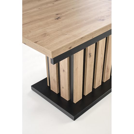 BARETTI konferenčný stolík dub artisan/čierny