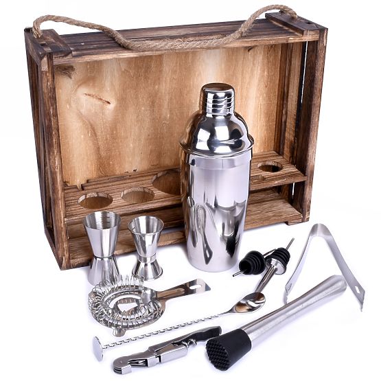 Barmanská sada LOGAN 11 prvkov s krabicou