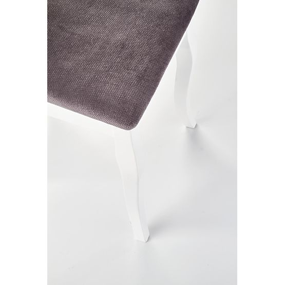 BAROCK stolička biela / sivá (1p=2ks)