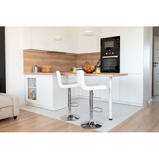 Barová stolička Arako biela