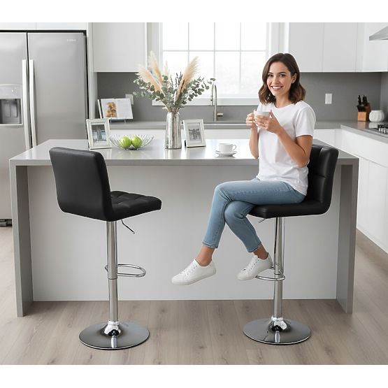 Barová stolička Arako čierna