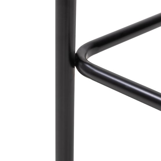 Barová stolička Yasmin II, ecru/čierne nohy