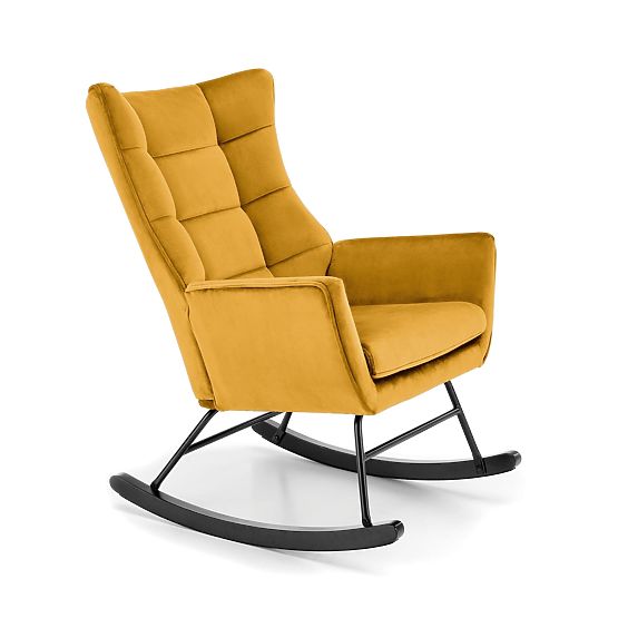 BAZALTO hojdacie kreslo horčicové (1p=1ks)