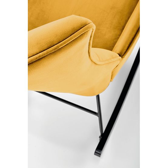 BAZALTO hojdacie kreslo horčicové (1p=1ks)