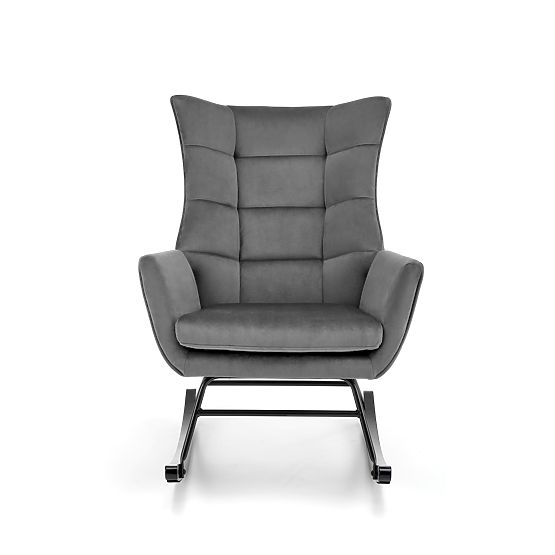 BAZALTO hojdacie kreslo sivé (1p=1ks)