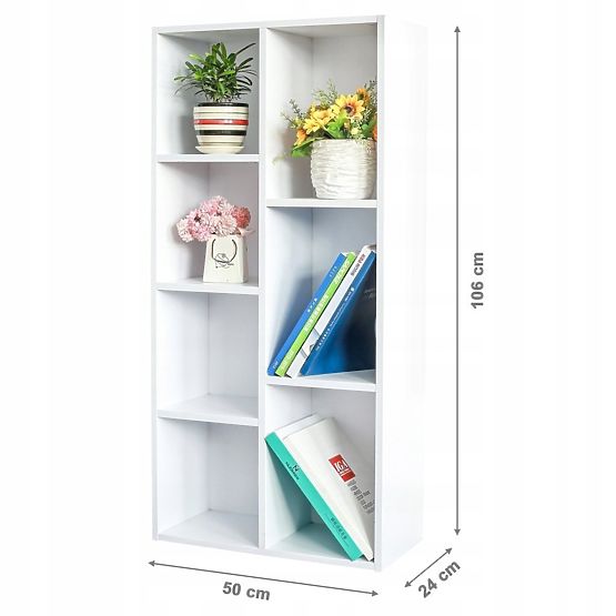 Biela knižnica ModernHome