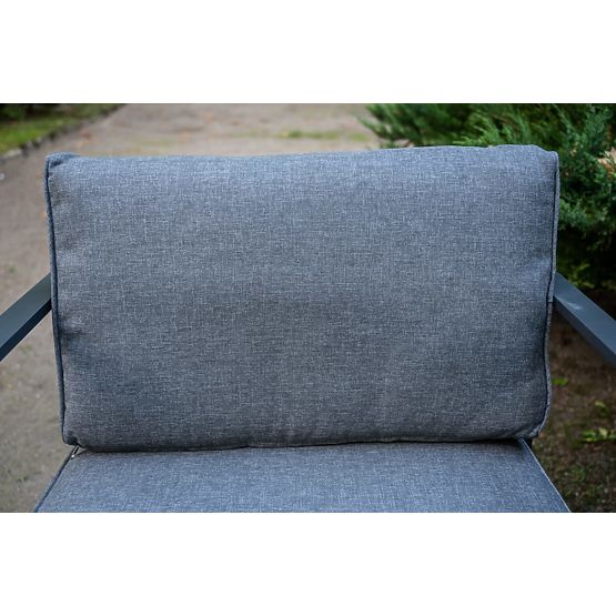 Biele hliníkové terasové kreslo MOSTRARE biela