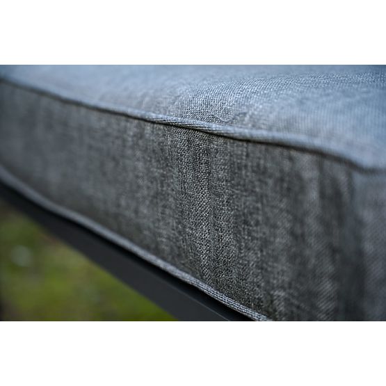 Biele hliníkové terasové kreslo MOSTRARE biela