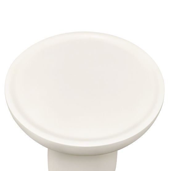 Bočný stolík Lagoon 45 cm, béžový, matný