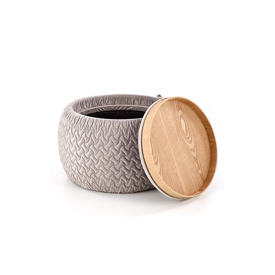 BONO puf svetlosivá (1p=1ks)