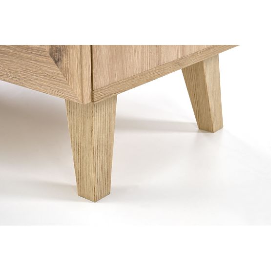 BORNEO KM-2 komoda dub artisan/čierna