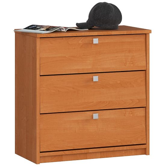 Botník MINI 3 výklopné dvere 60 cm - jelša