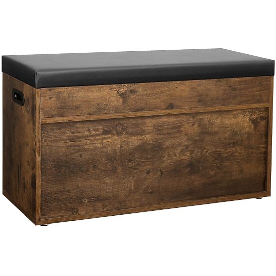 Botník s lavicou LOFT drevený