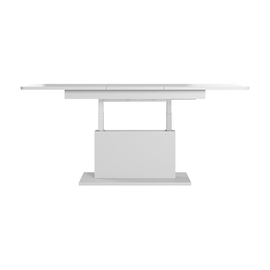 BUSETTI konferenčný stolík doska: biely mat, nohy: biely mat (2p=1ks)