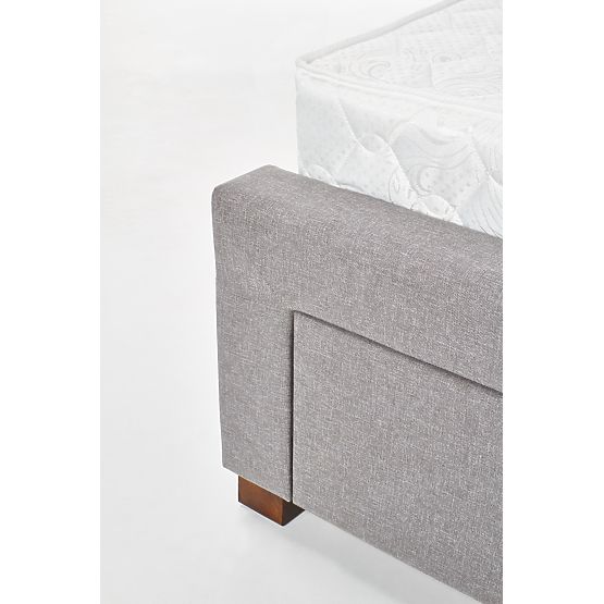 Čalúnená posteľ MODENA 140 cm so zásuvkami sivá (6p=1ks)