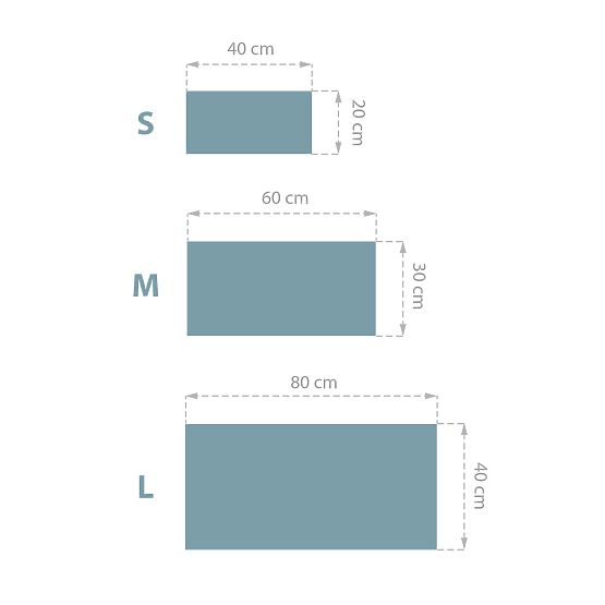 Čalúnený panel Klasik - azúrový