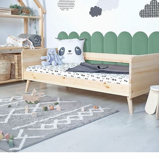 Čalúnený panel Oblúčik - mätový