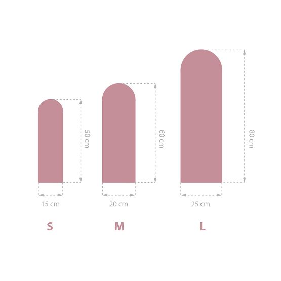 Čalúnený panel Oblúčik - ružový