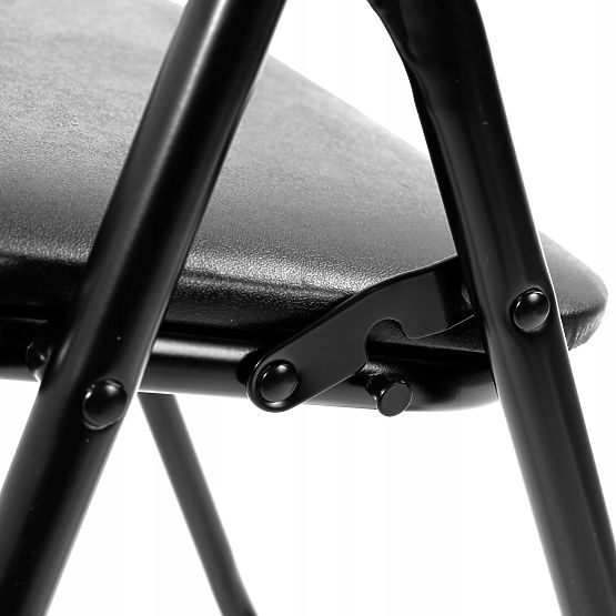 Cateringová sada FETA BLACK 180 cm + 6 stoličiek BASICO