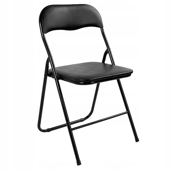 Cateringová sada FETA BLACK 180 cm + 6 stoličiek BASICO