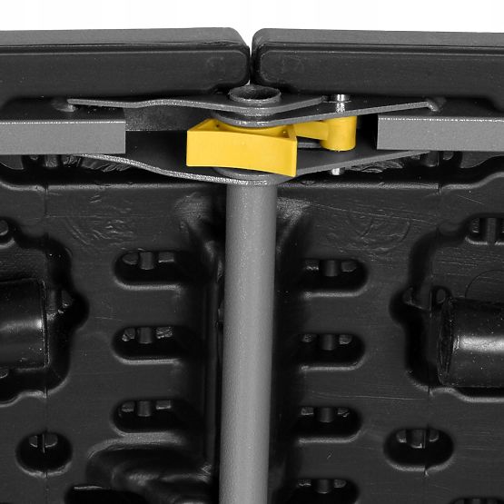 Cateringová sada FETA BLACK 180 cm + 6 stoličiek BLACK