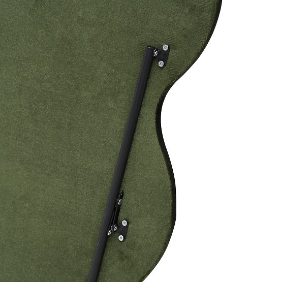 CONFETTO stojacie alebo nástenné zrkadlo, olivové (1p=1ks)