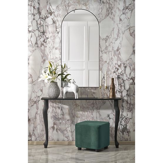 CURIO nástenné zrkadlo, čierne (1p=1ks)