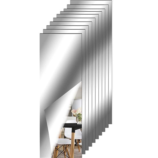 Dekoratívne akrylové zrkadlo Oblong 20 cm