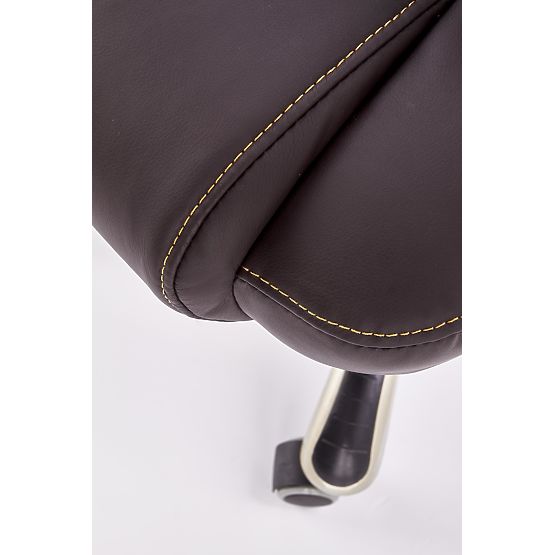 DESMOND kancelárske kreslo tmavo hnedé