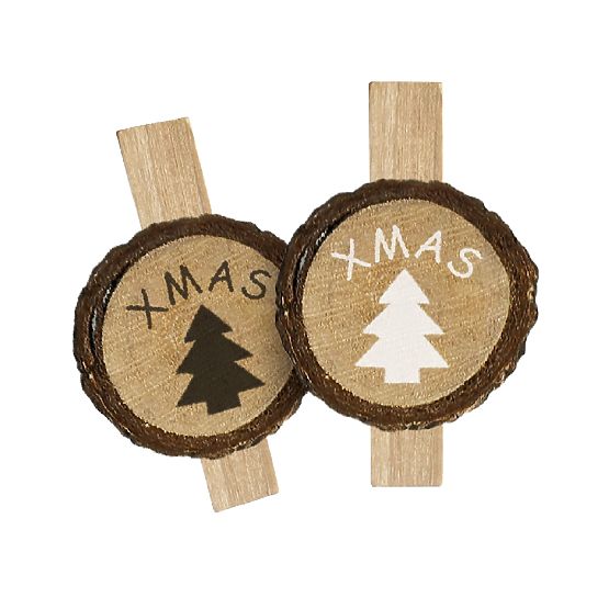 DREVENÉ ŠTIPCE 8 KS STROMČEKY KL-21X11