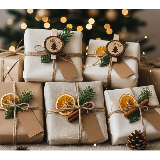 DREVENÉ ŠTIPCE 8 KS STROMČEKY KL-21X11