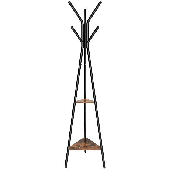 Drevený podlahový stojan na oblečenie LOFT