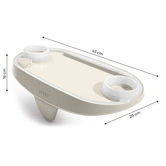 Držiak na nápoje s LED podsvietením a miestom na tablet telefón SPA INTEX 28520