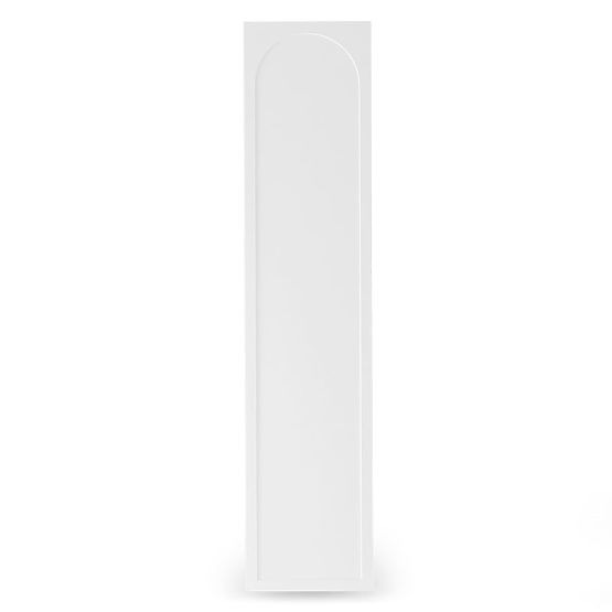 Dvere k skrini Neroli, 45,6 cm, oblúková výplň, biela, ľavá