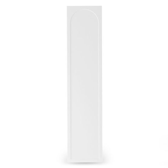 Dvere ku skrini Neroli, 45,6 cm, oblúkový panel, biely, pravý