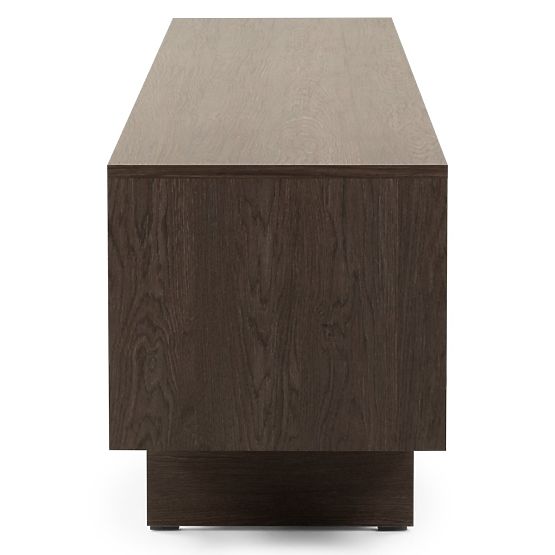 Dvojdverová TV skrinka so zásuvkou Kanso, Dub Baltic Storm