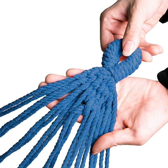 Dvojmiestna hojdacia sieť 480143A BLUE