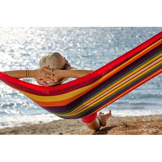 Dvojmiestna hojdacia sieť 480143A YELLOW