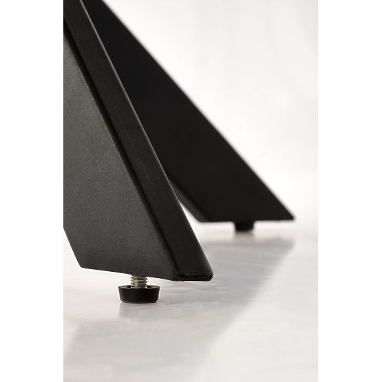 EDGAR stôl, doska - zlatý dub, nohy - čierne (2p=1ks)