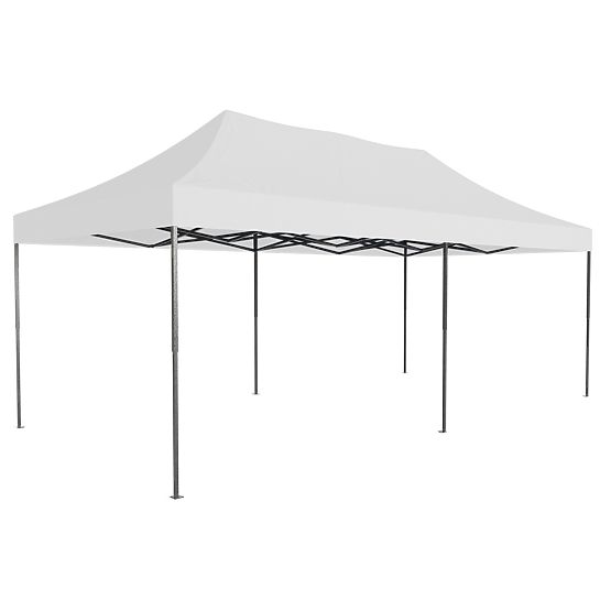 Expresný obchodný pavilón - 3x6 m - biely