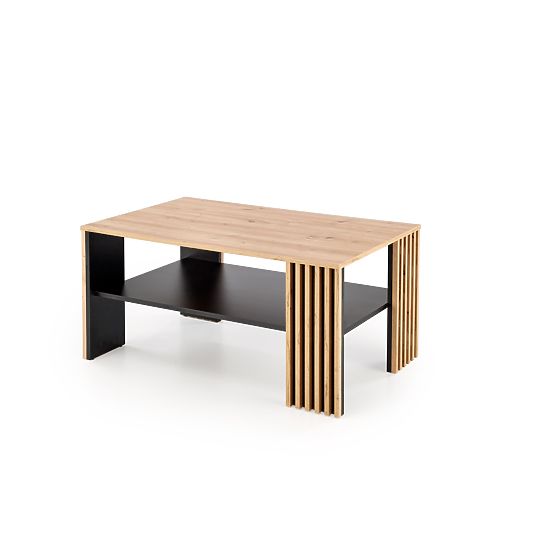 FEMINA konferenčný stolík dub artisan/čierny