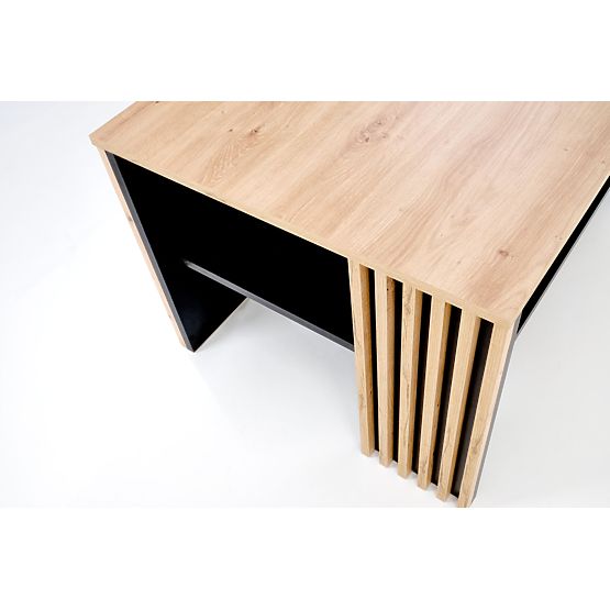 FEMINA konferenčný stolík dub artisan/čierny