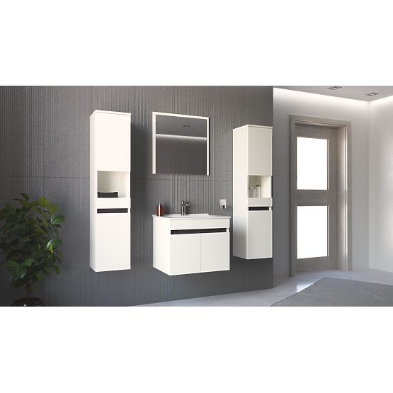 FIGARO Skrinka pod umývadlo 60/2D biela (1p=1ks)