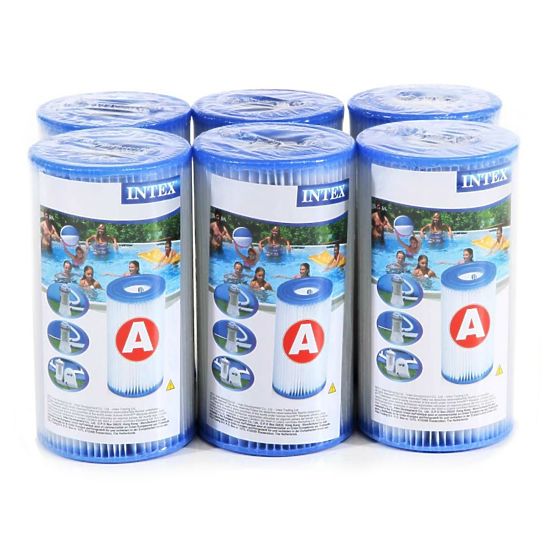 Filter filtre typ A - do pumpy bazéna Intex 29000 - 6 kusov