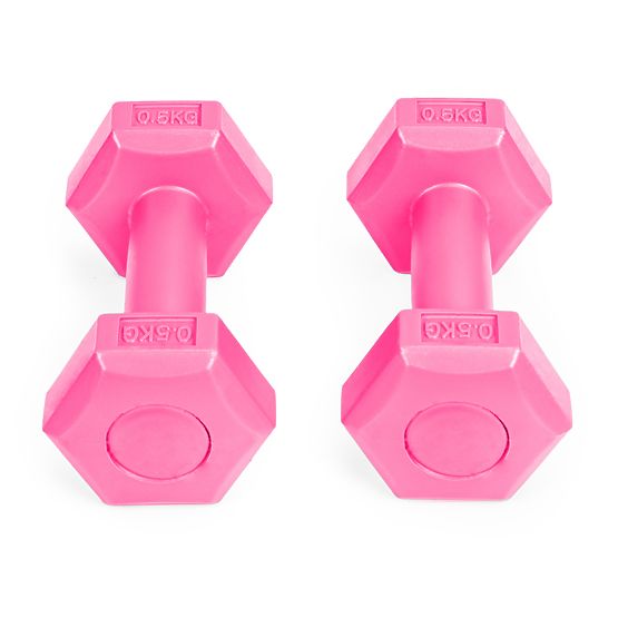 Fitness činky sada činiek závažia 2x 0,5 kg