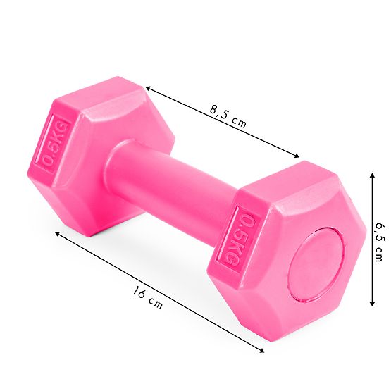 Fitness činky sada činiek závažia 2x 0,5 kg