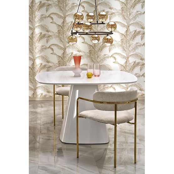 FLAVIO stôl biely (2p=1ks)