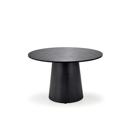 GINTER okrúhly stôl, čierny (2p=1ks)